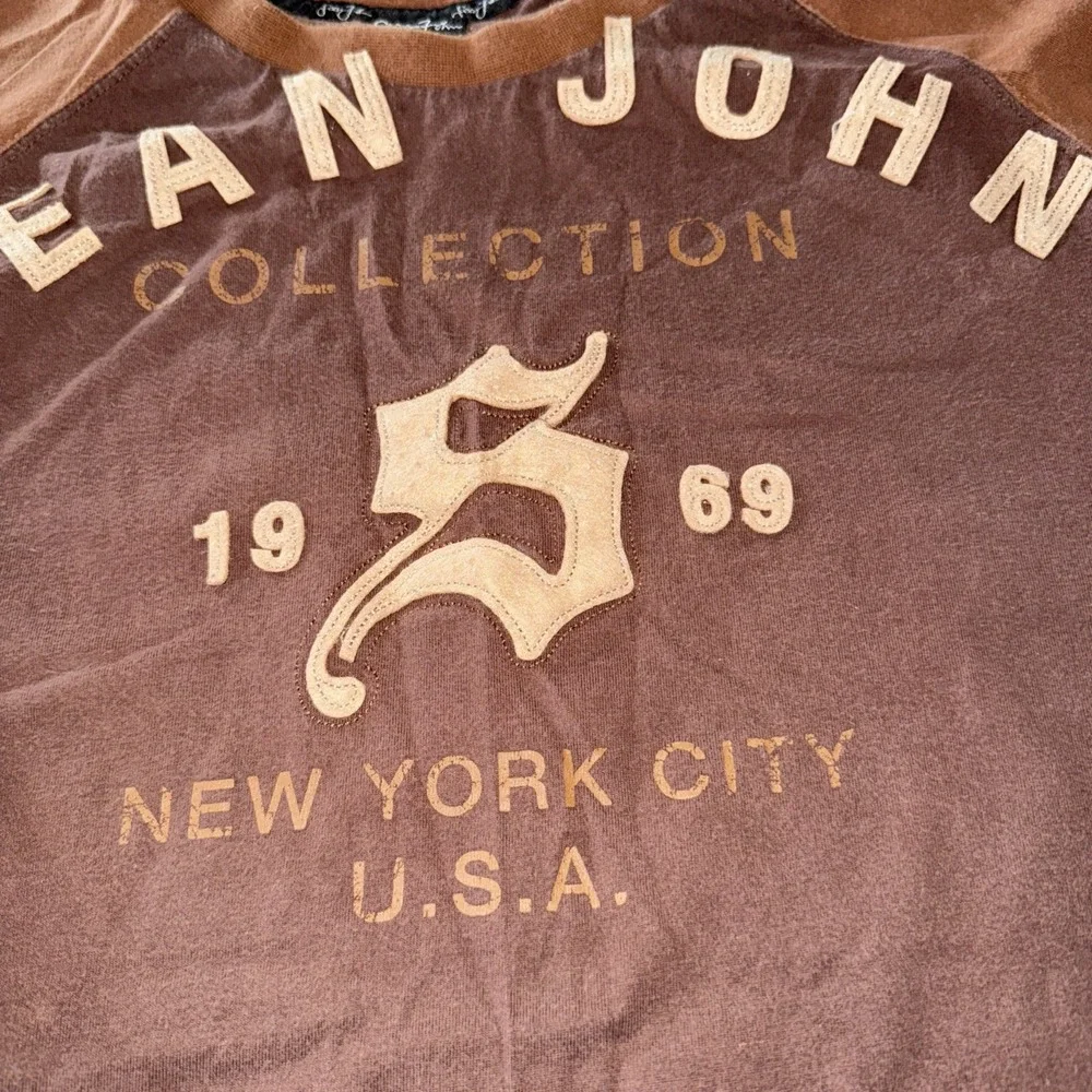 Sean‎ John XL Oversized Department Of Athletics 1969 Short Sleeve Men's Tee 5230